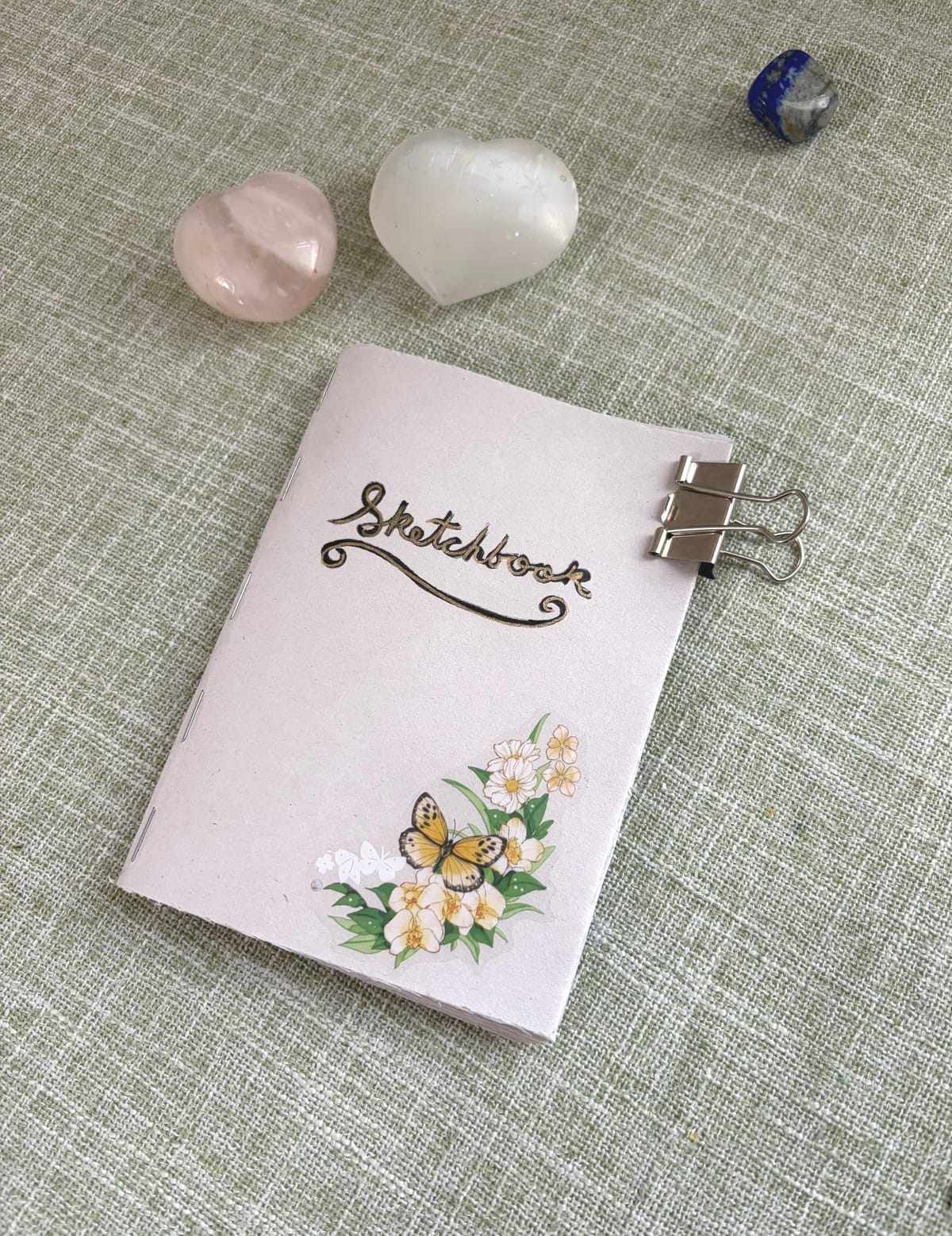 How I Make Quick Newsprint Sketchbooks