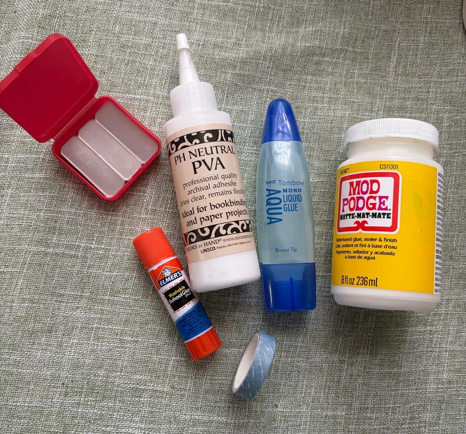What is the Best Adhesive for Creative Journaling?