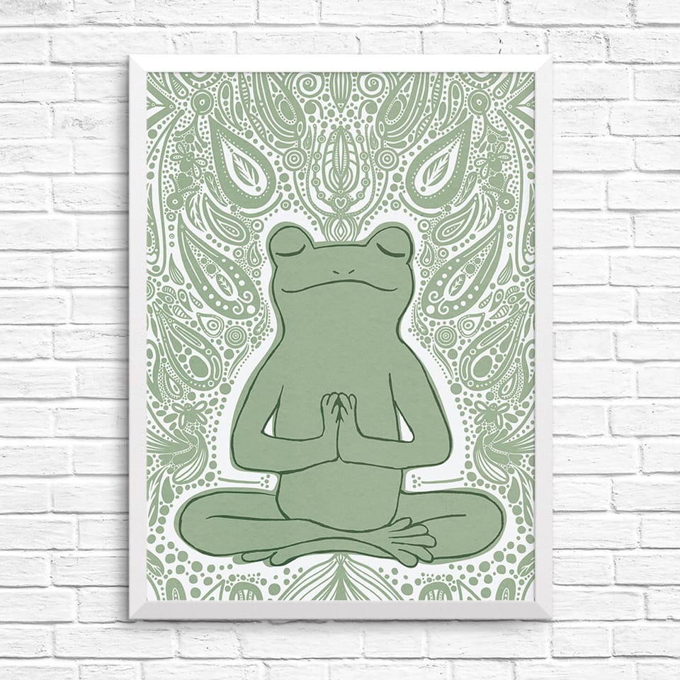 The Story Behind My Favorite Art Print 🐸